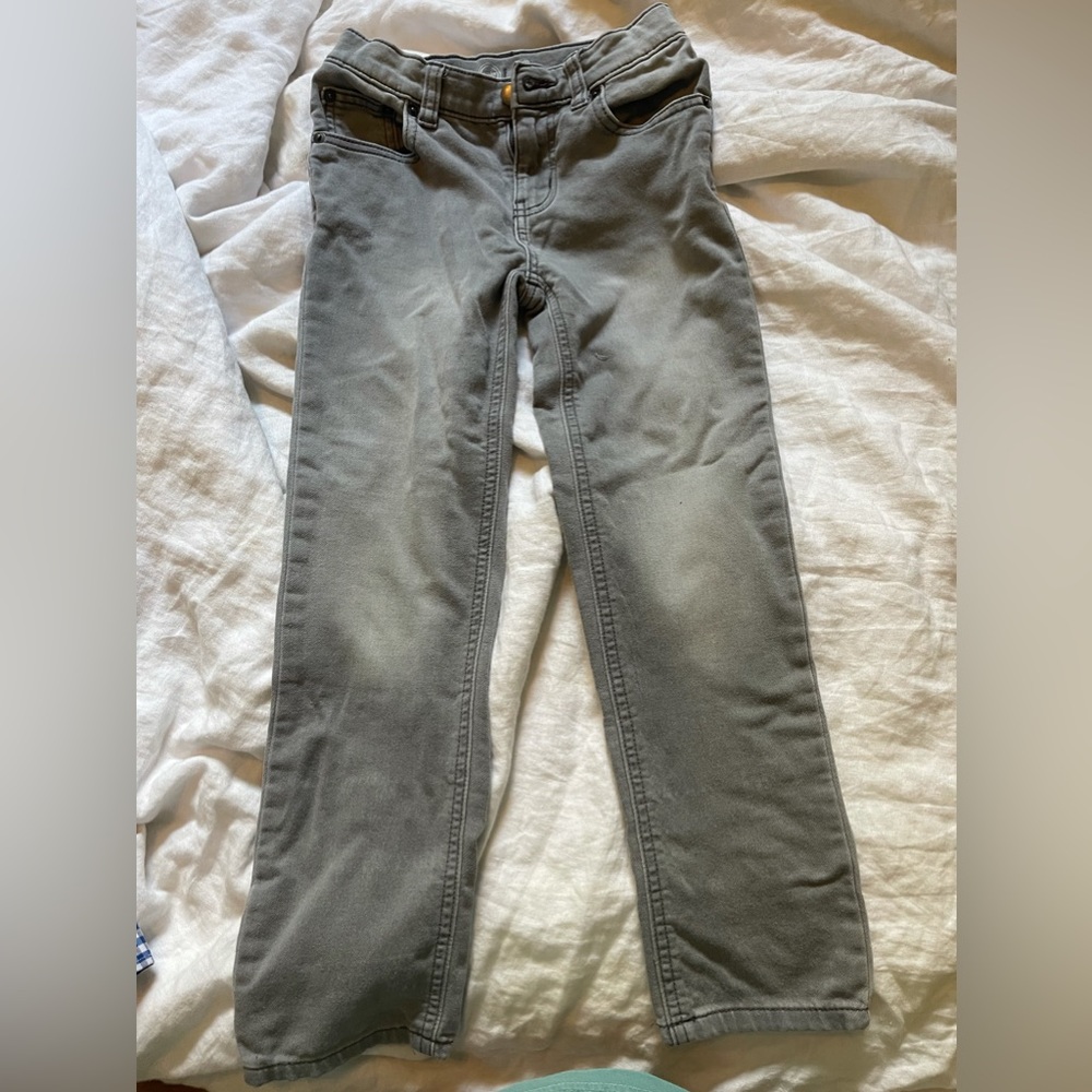 Gray Boys Wonder Nation Jeans 8 Slim GUC